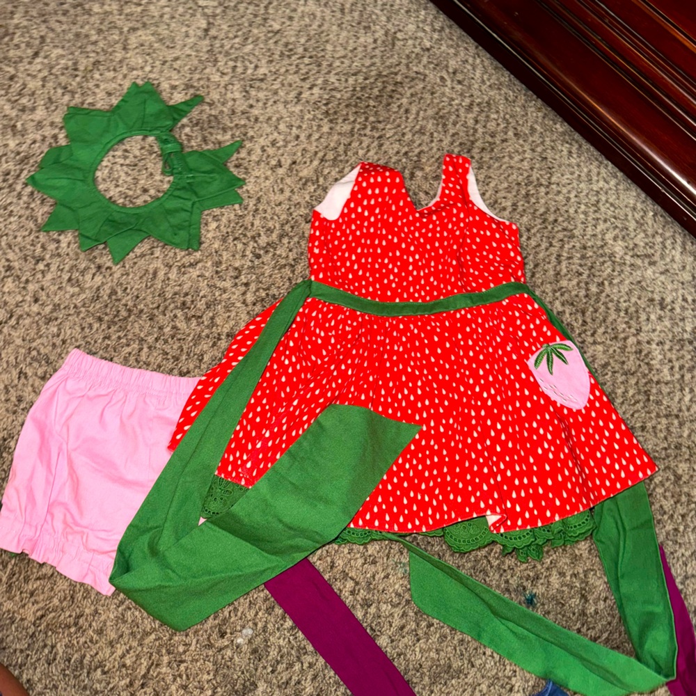 Mia Miel 3T strawberry dress